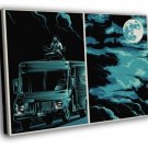 Teen Wolf Night Werewolf Moon Cool Art WALL  20x16 inch FRAMED CANVAS PRINT