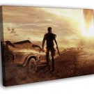 Mad Max Video Game WALL  20x16 inch FRAMED CANVAS PRINT