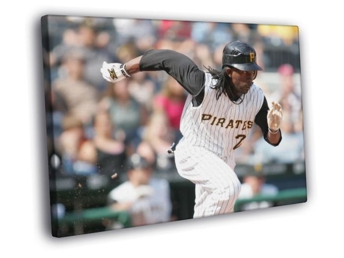 Andrew McCutchen Pittsburgh Pirates Baseball Sport  20x16 inch FRAMED CANVAS WALL PRINT