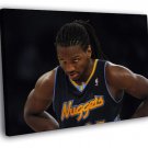 Kenneth Faried Denver Nuggets Manimal Sport  20x16 inch FRAMED CANVAS WALL PRINT
