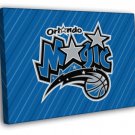 Orlando Magic Logo Basketball Sport Art  20x16 inch FRAMED CANVAS WALL PRINT