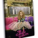 The Carrie Diaries TV Series WALL  20x16 inch FRAMED CANVAS PRINT