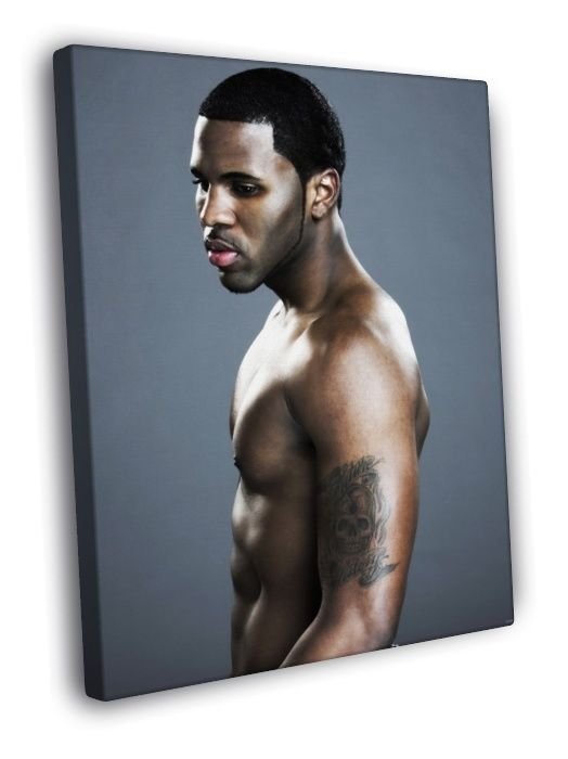 Jason Derulo Hot Body Pop R&B Music Singer  20x16 inch FRAMED CANVAS WALL PRINT