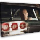 Fast and Furious 4 Vin Diesel Dominic Toretto  20x16 inch FRAMED CANVAS WALL PRINT