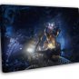 Aliens vs Predator AVP versus Marine Fight Game Art  20x16 inch FRAMED CANVAS WALL PRINT