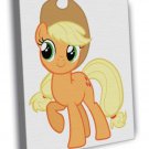 Applejack My Little Pony Friendship Is Magic Cute Art  20x16 inch FRAMED CANVAS WALL PRINT