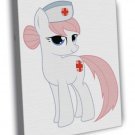 Nurse Redheart My Little Pony Friendship Is Magic Cute  20x16 inch FRAMED CANVAS WALL PRINT
