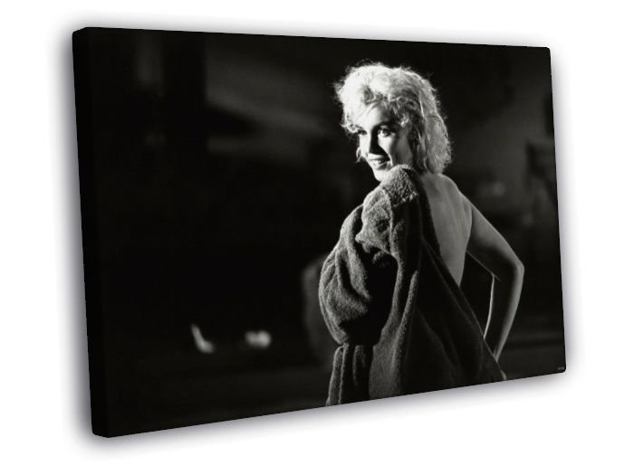 Marilyn Monroe Hot Cute Retro Vintage Rare  20x16 inch FRAMED CANVAS WALL PRINT