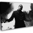 Pusha T BW Smoke Rapper Hip-Hop Music Rap  20x16 inch FRAMED CANVAS WALL PRINT