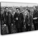American Authors BW Zac Barnett Music Rock Band  20x16 inch FRAMED CANVAS WALL PRINT
