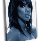 Kelly Rowland Beautiful Portrait Singer  20x16 inch FRAMED CANVAS WALL PRINT