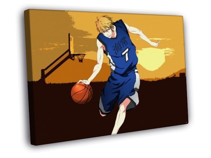 Kuroko no Basuke Kise Ryouta Anime Manga Art  20x16 inch FRAMED CANVAS WALL PRINT