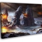 Lords Of The Fallen Landscape Video Game  20x16 inch FRAMED CANVAS WALL PRINT