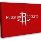 Houston Rockets Logo Basketball Sport Art  20x16 inch FRAMED CANVAS WALL PRINT