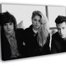 London Grammar Indie Pop Band Music BW  20x16 inch FRAMED CANVAS WALL PRINT
