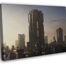 Mega-City One Peach Trees Judge Dredd 2012  20x16 inch FRAMED CANVAS WALL PRINT