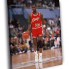 Michael Jordan 84-85 Chicago Bulls 1985 Sport  20x16 inch FRAMED CANVAS WALL PRINT