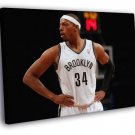 Paul Pierce Brooklyn Nets The Truth Basketball  20x16 inch FRAMED CANVAS WALL PRINT