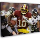 Robert Griffin III Washington Redskins  20x16 inch FRAMED CANVAS WALL PRINT
