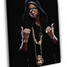 2 Chainz Tauheed Epps Rap Hip-Hop Music Rapper  20x16 inch FRAMED CANVAS WALL PRINT