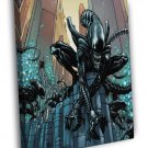 Aliens Xenomorph Awesome Sci-Fi Movie Art  20x16 inch FRAMED CANVAS WALL PRINT