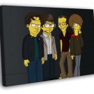 Death Cab For Cutie Alternative Indie Rock Band Art  20x16 inch FRAMED CANVAS WALL PRINT