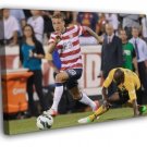 Fabian Johnson USA Football Soccer Sport  20x16 inch FRAMED CANVAS WALL PRINT