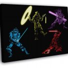Teenage Mutant Ninja Turtles TMNT Cool Art WALL  20x16 inch FRAMED CANVAS PRINT