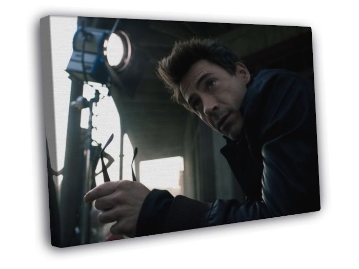Robert Downey Jr Awesome Portrait Hot Handsome Rare WALL  20x16 inch FRAMED CANVAS PRINT