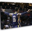 Roy Hibbert Indiana Pacers Basketball Sport  20x16 inch FRAMED CANVAS WALL PRINT