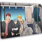 Kuroko no Basuke Kise Aomine Kagami Basketball  20x16 inch FRAMED CANVAS WALL PRINT