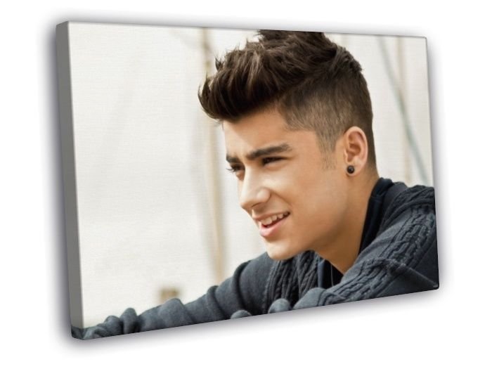 Zayn Malik Beautiful Portrait Hot Music Singer WALL  20x16 inch FRAMED CANVAS PRINT