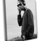 RZA BW Robert Diggs Wu-Tang Clan Rapper Hip-Hop Rap WALL  20x16 inch FRAMED CANVAS PRINT