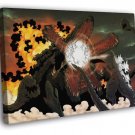 Godzilla vs Biollante Gojira tai Biorante Art  20x16 inch FRAMED CANVAS WALL PRINT