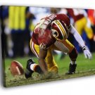 Robert Griffin III Sport Washington Redskins Sport  20x16 inch FRAMED CANVAS WALL PRINT