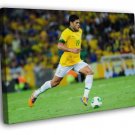 Hulk Dribbling Awesome FIFA World Cup Brazil Football  20x16 inch FRAMED CANVAS WALL PRINT