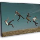 Imagine Dragons Jump Alternative Rock Band WALL  20x16 inch FRAMED CANVAS PRINT