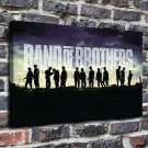 Band of brothers Decor  20x16 inch FRAMED CANVAS PRINT