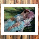 Vicente Romero Paintings Decor  20x16 inch FRAMED CANVAS PRINT