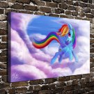 My Little Pony Paintings Decor  20x16 inch FRAMED CANVAS PRINT