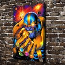 Supervillain Thanos Decor  20x16 inch FRAMED CANVAS PRINT