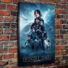 Rogue One A Star Wars Decor  20x16 inch FRAMED CANVAS PRINT