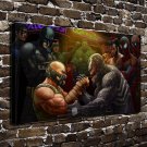 Bane VS Venom Paintings Decor  20x16 inch FRAMED CANVAS PRINT