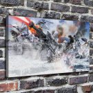 Star Wars Decor  20x16 inch FRAMED CANVAS PRINT