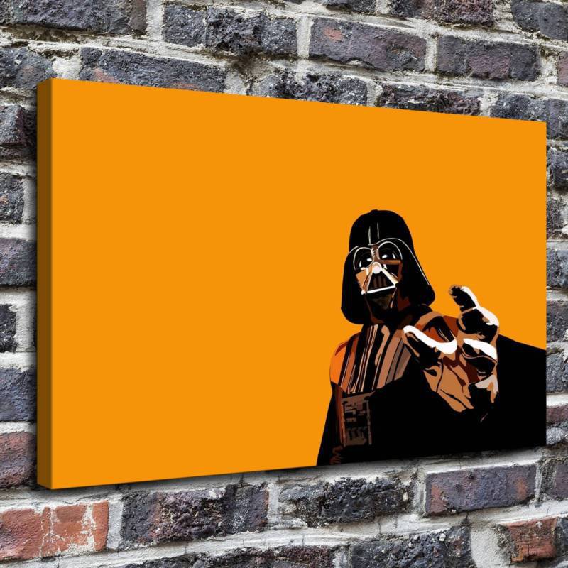 Star wars imperial Decor  20x16 inch FRAMED CANVAS PRINT
