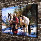 Pride of The Wilderness Decor  20x16 inch FRAMED CANVAS PRINT