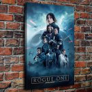 Rogue One A Star Wars Decor  20x16 inch FRAMED CANVAS PRINT