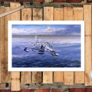 Dougla F4 Phantom Decor  20x16 inch FRAMED CANVAS PRINT