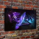 LOL Dark Star Kha'Zix Painting Decor  20x16 inch FRAMED CANVAS PRINT