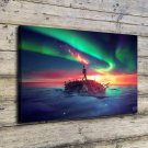 Barcelona Football Decor  20x16 inch FRAMED CANVAS PRINT